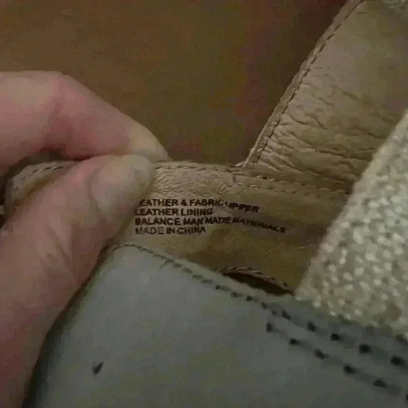 Born Blue/Gray leather slingback slip on shoes womens 8 - Picture 5 of 9